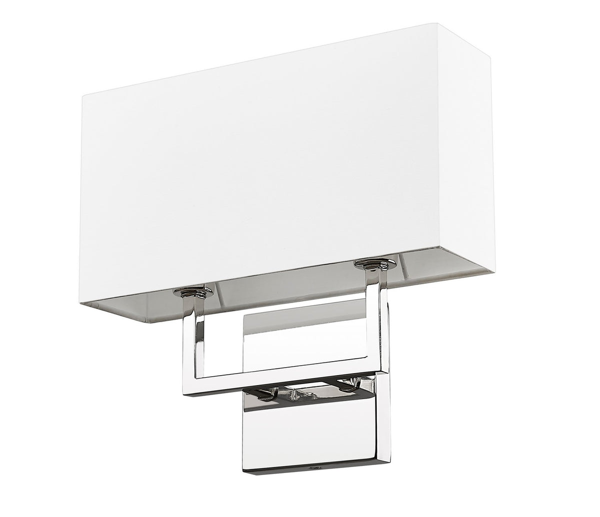 Applique murale Saxon Nickel poli, 12" – vue 4