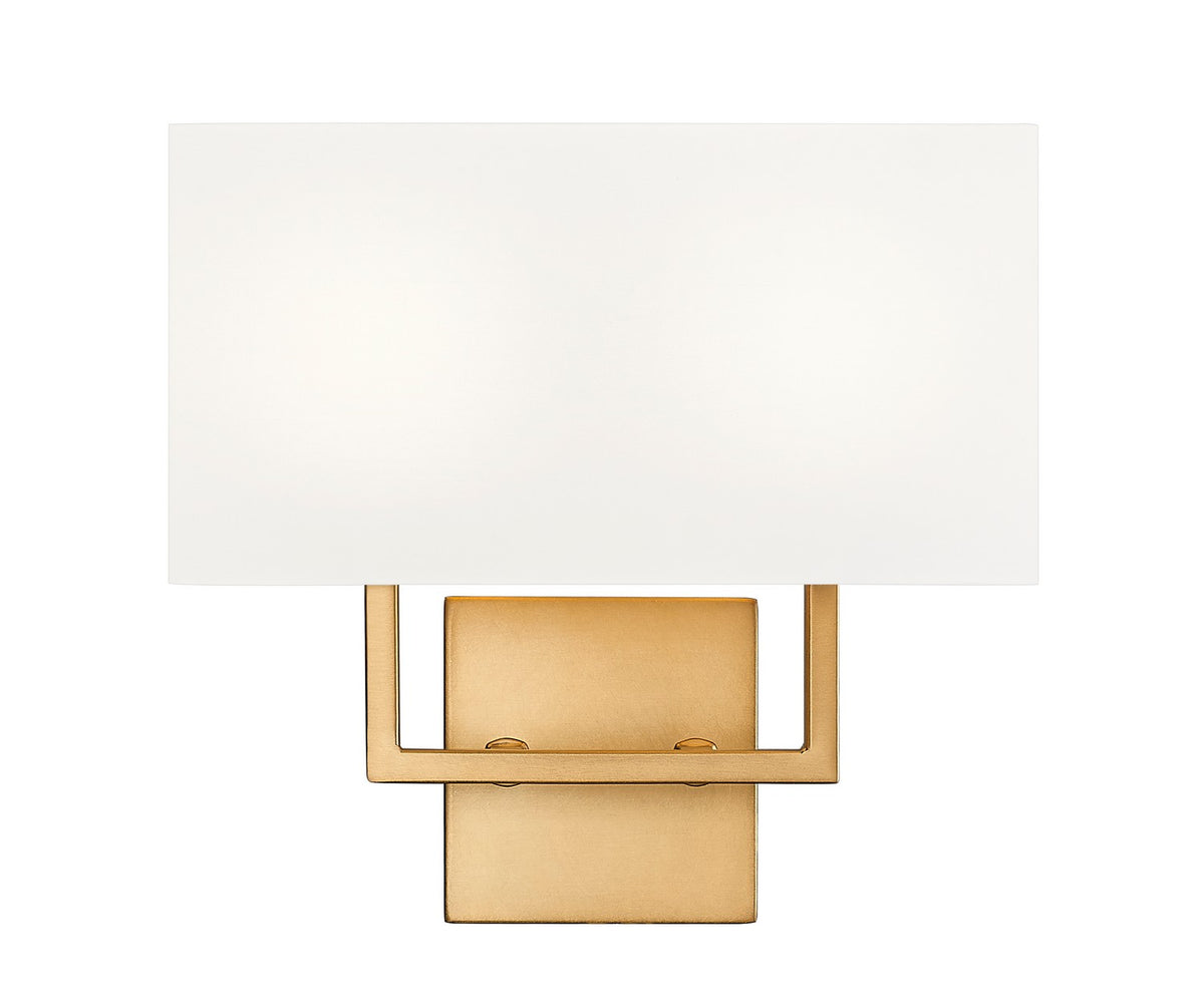 Applique murale Saxon Laiton frotté, 12" – vue 3