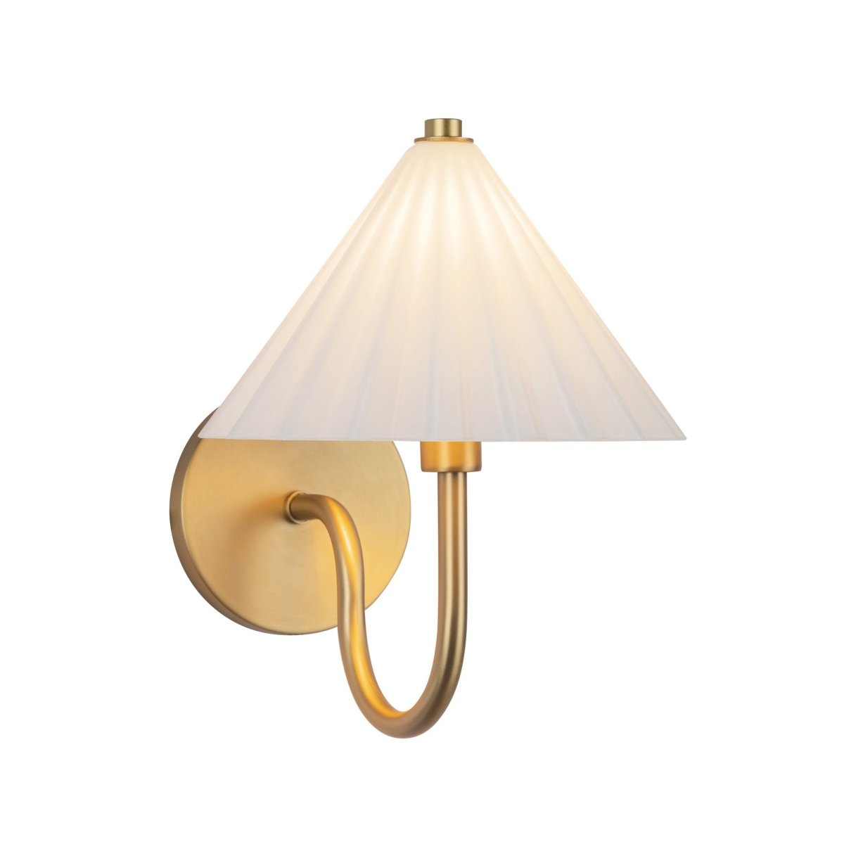 Murale Serena - Verre d'or / opale âgé by Alora Lighting | Luminaires & cie