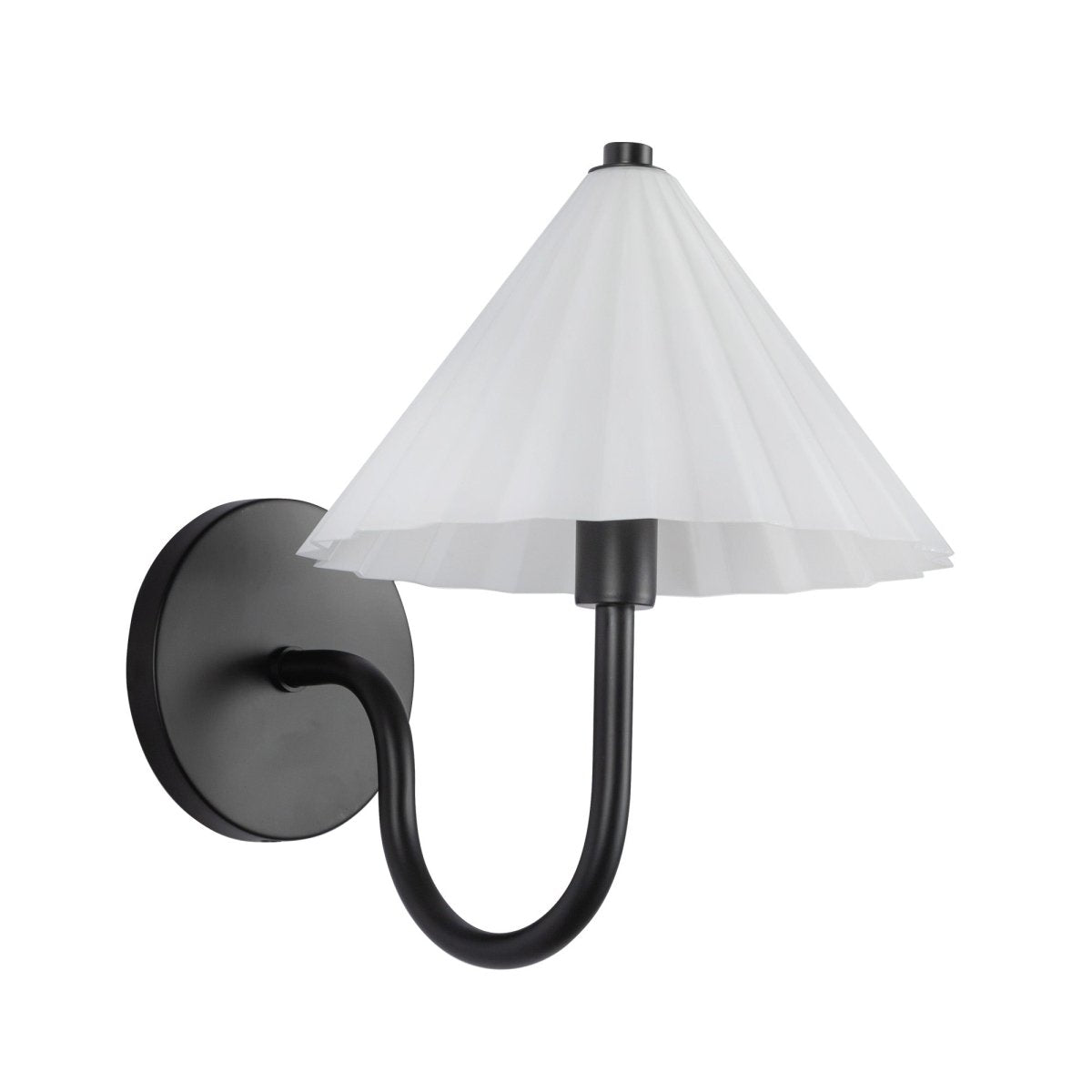 Murale Serena - Verre noir / opale mat by Alora Lighting | Luminaires & cie