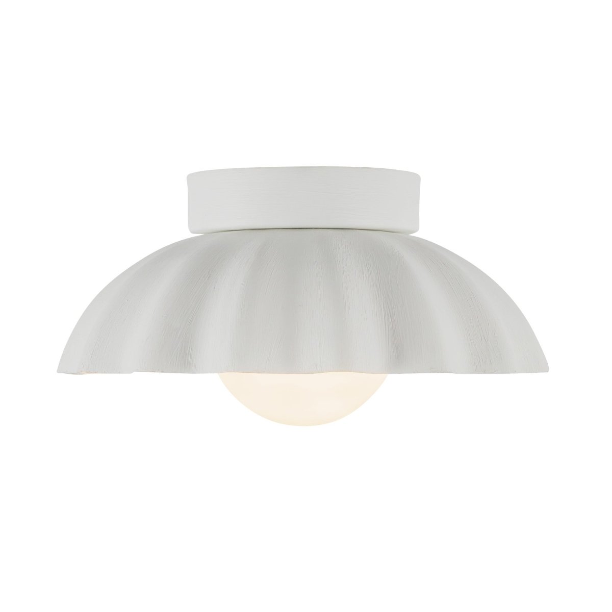 Murale Soleil - Verre blanc / opale antique by Alora Lighting | Luminaires & cie