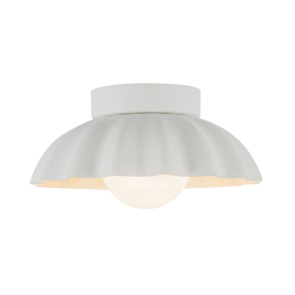 Murale Soleil - Verre blanc / opale antique by Alora Lighting | Luminaires & cie