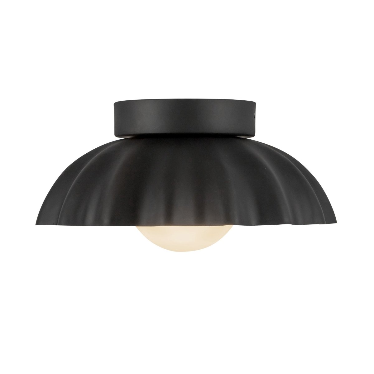 Murale Soleil - Verre noir / opale mat by Alora Lighting | Luminaires & cie
