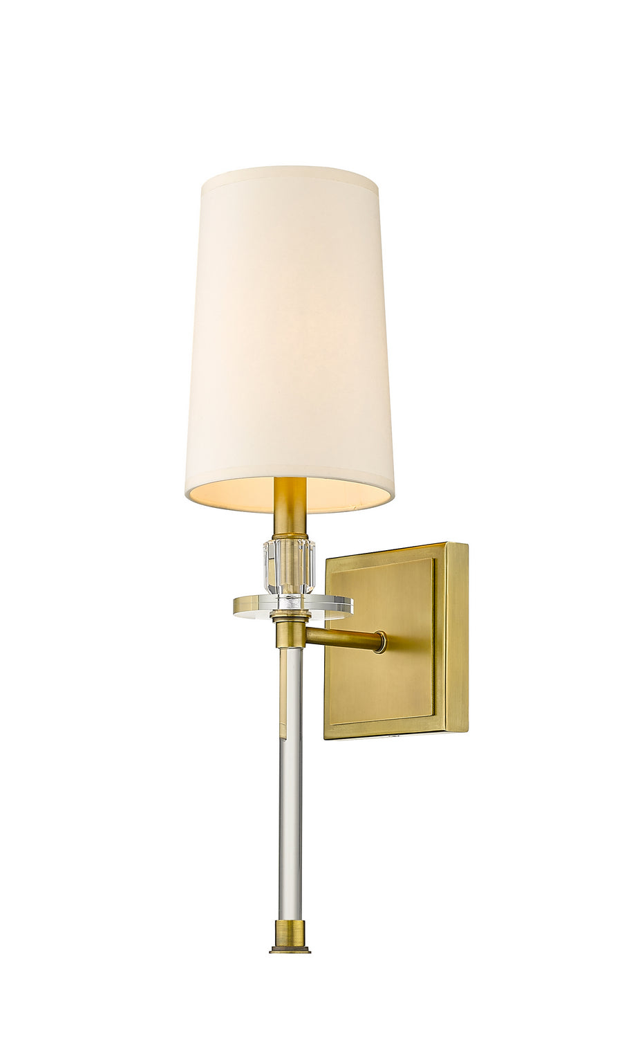 Applique murale Sophia Laiton frotté, Beige – Z-Lite