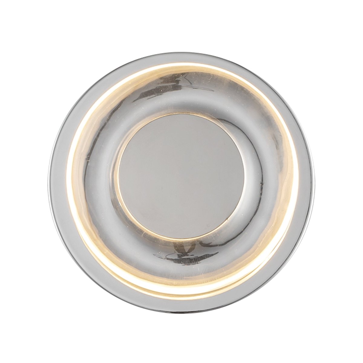 Murale Stephord - Chrome / verre transparent by Kuzco Lighting | Luminaires & cie