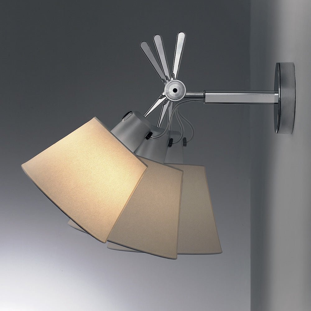 Murale Tolomeo Abat - Jour - Fibre 10" by Artemide | Luminaires & cie