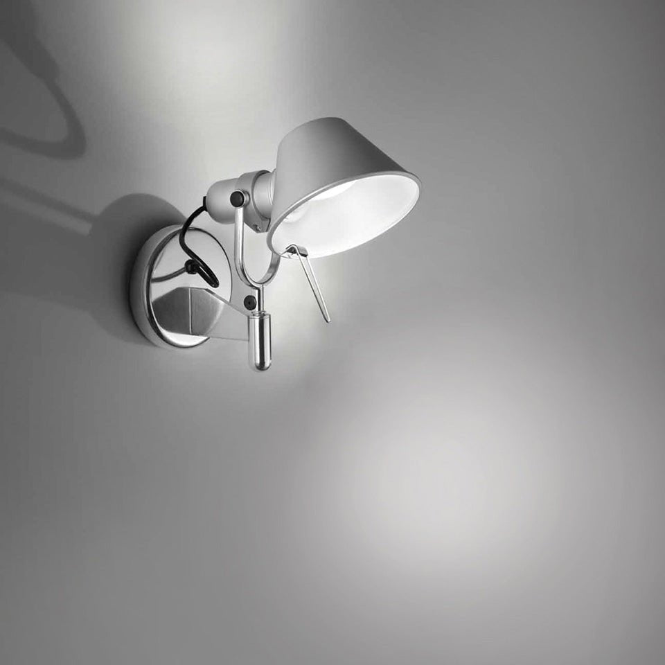 Murale Tolomeo Spot - Micro 1 x 60W / G16.5 / E12 / Sans interrupteur by Artemide | Luminaires & cie