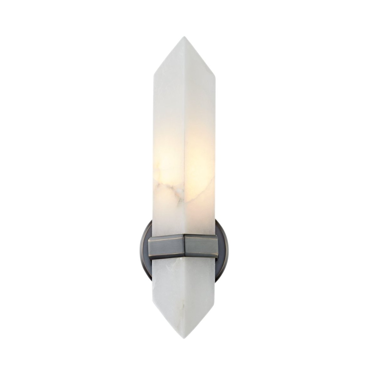 Murale Valencia - Bronze / Albâtre urbain 1 by Alora Lighting | Luminaires & cie