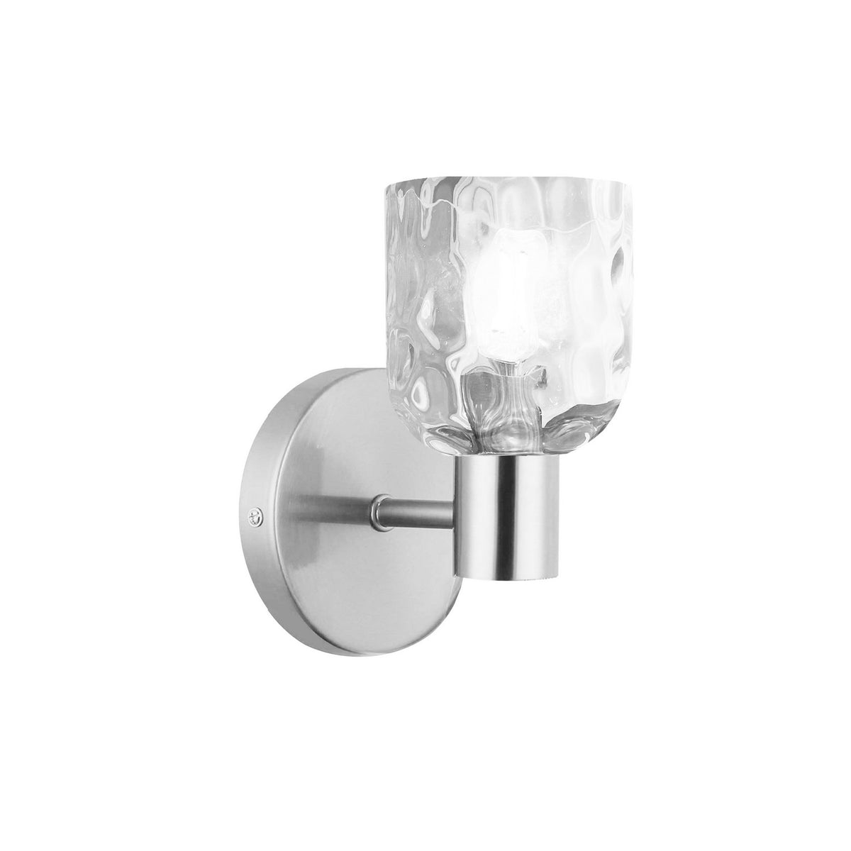 Applique murale Vallora nombre ampoules 1, Chrome poli – vue 2