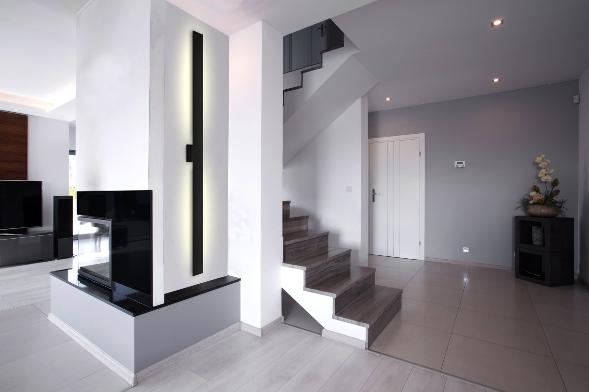 Murale Vesta - Noir 72" by Kuzco Lighting | Luminaires & cie