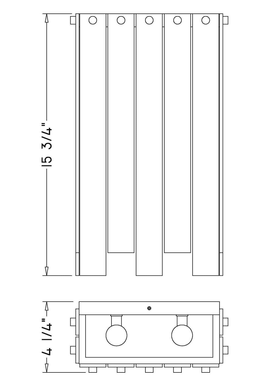 Applique murale Viviana Nickel poli, 9 1/2" – vue 6