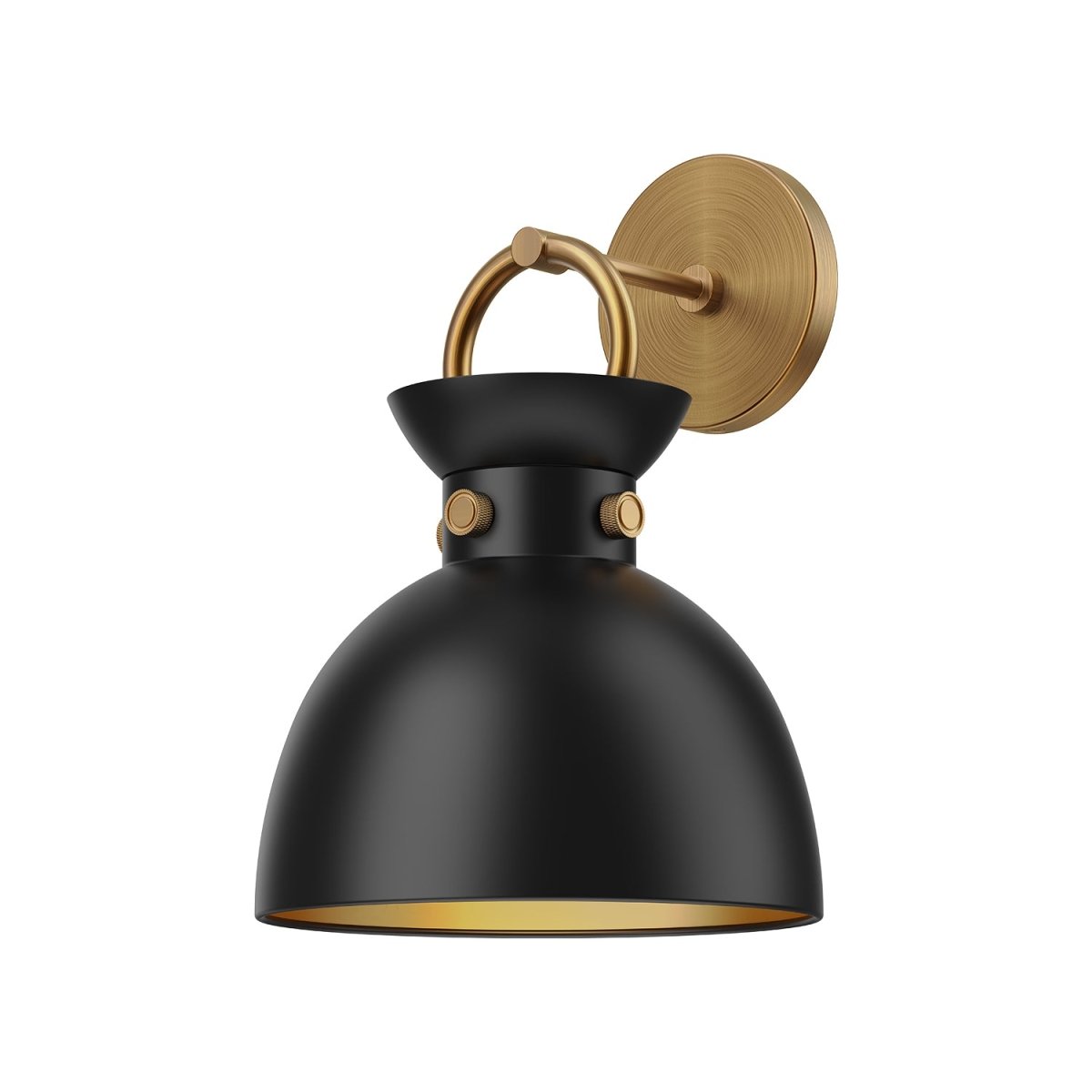 Murale Waldo - Or vieilli Noir mat by Alora Lighting | Luminaires & cie