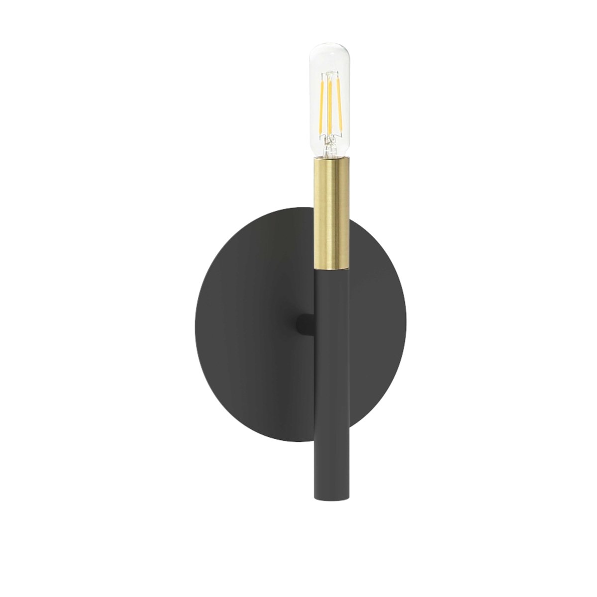 Murale Wand - Noir et Laiton vieilli 1 by Dainolite | Luminaires & cie