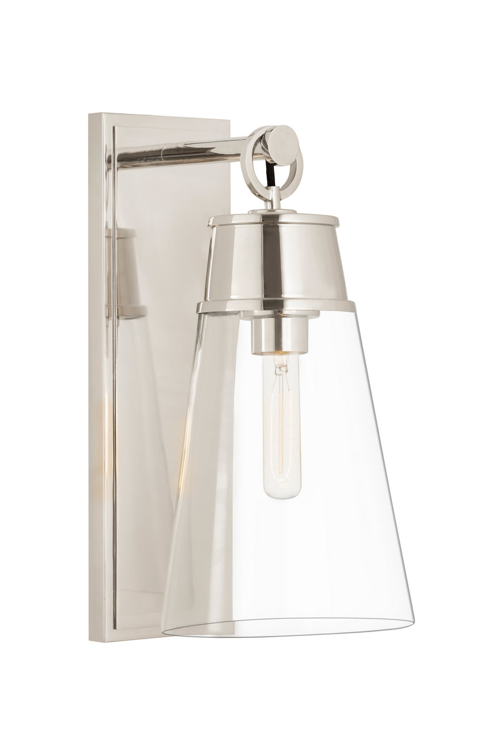 Applique murale Wentworth Nickel poli, 7 1/2" – Z-Lite