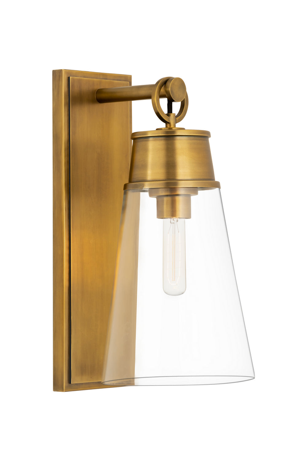 Applique murale Wentworth Laiton frotté, 7 1/2" – Z-Lite