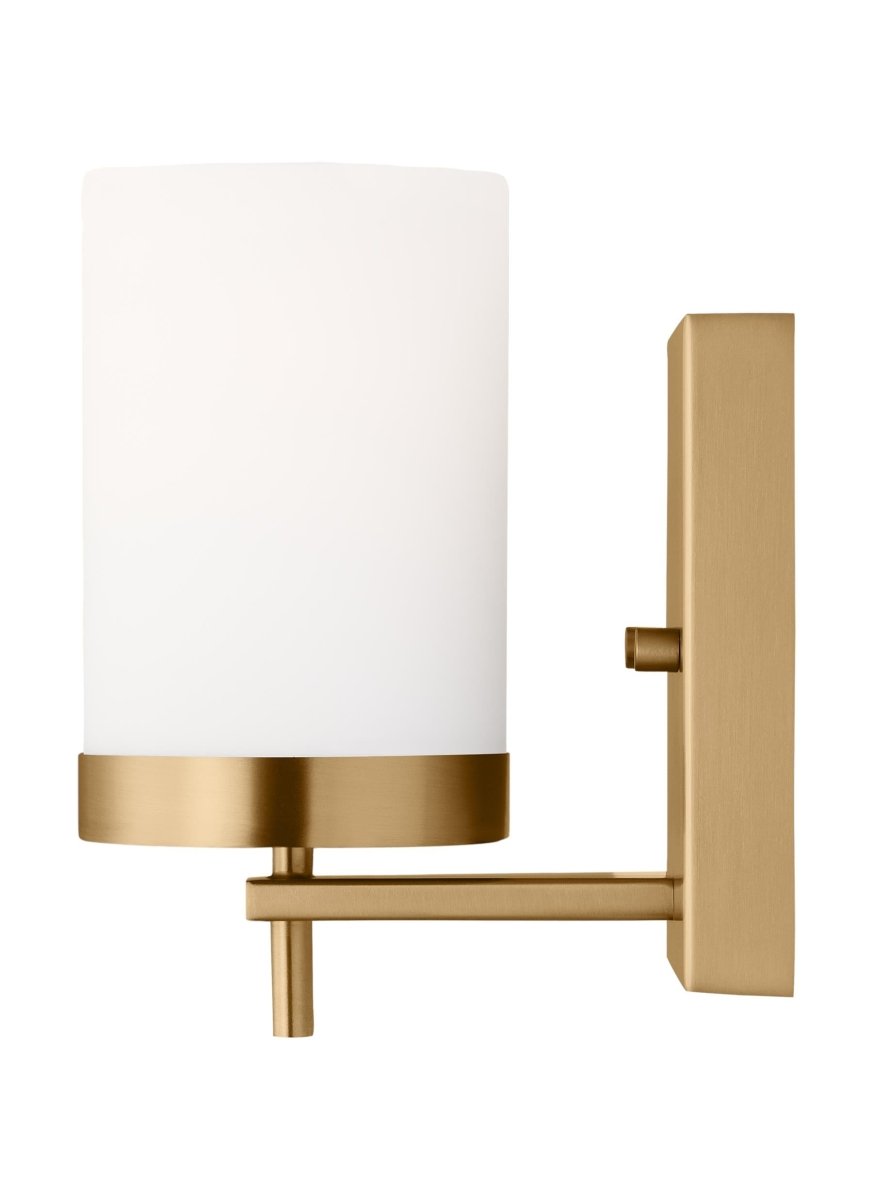 Murale Zire - Laiton satiné Ampoules non - incluses by Visual Comfort Studio | Luminaires & cie