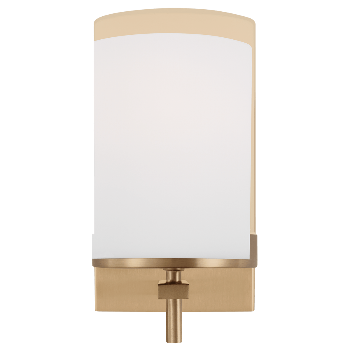 Murale Zire - Laiton satiné Ampoules DEL incluses by Visual Comfort Studio | Luminaires & cie