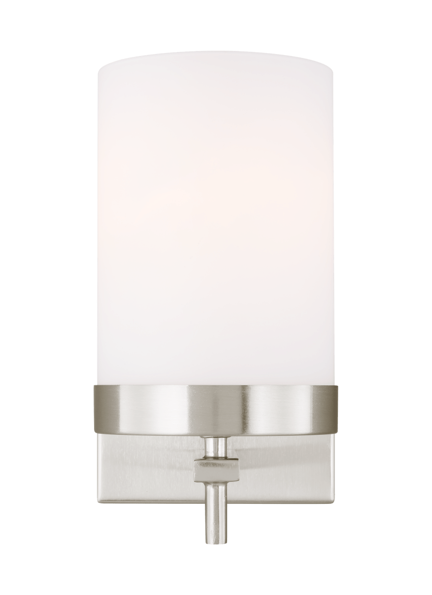 Murale Zire - Nickel brossé Ampoules DEL incluses by Visual Comfort Studio | Luminaires & cie