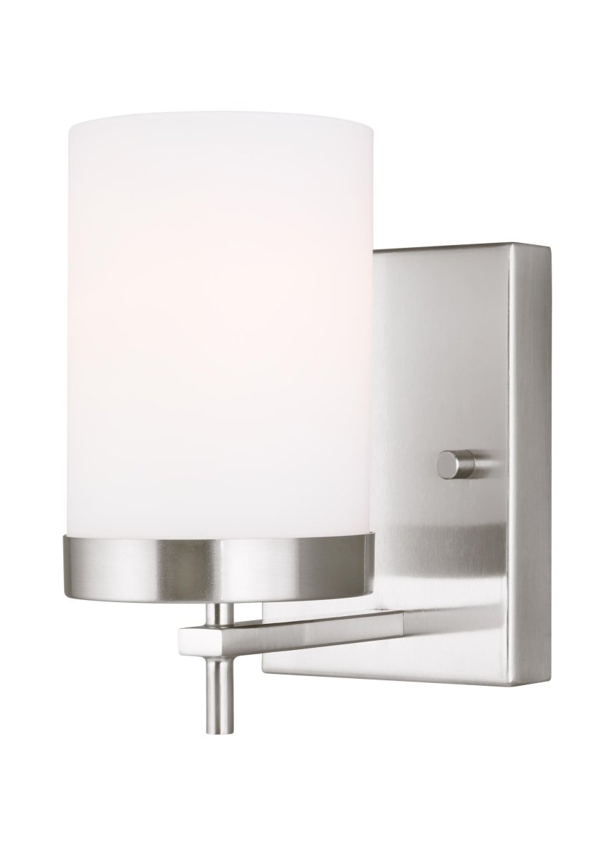 Murale Zire - Nickel brossé Ampoules DEL incluses by Visual Comfort Studio | Luminaires & cie