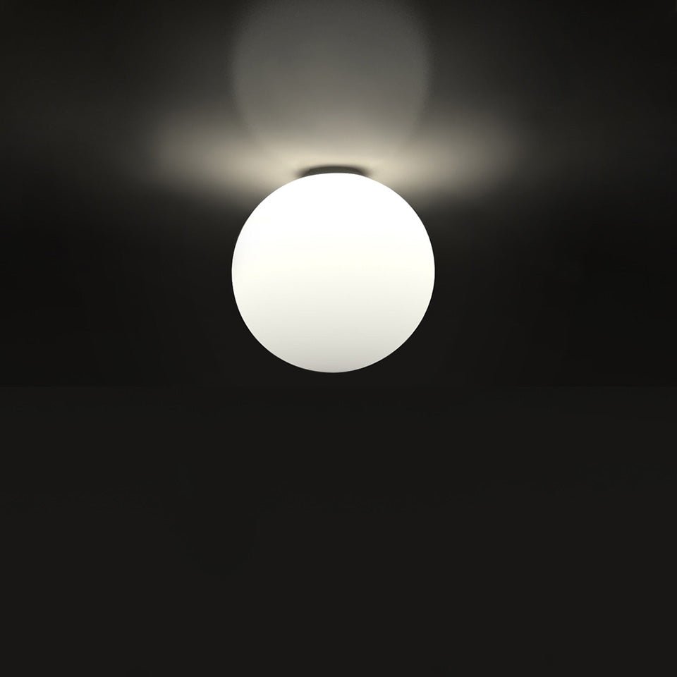 Murale/Plafonnier Extérieure Dioscuri - 16.5" by Artemide | Luminaires & cie