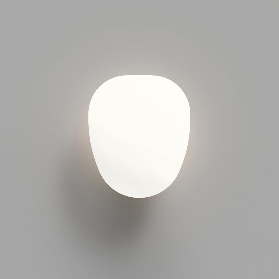 Murale/Plafonnier Facce - Blanc Prism / Peu profond 3000°K by Artemide | Luminaires & cie