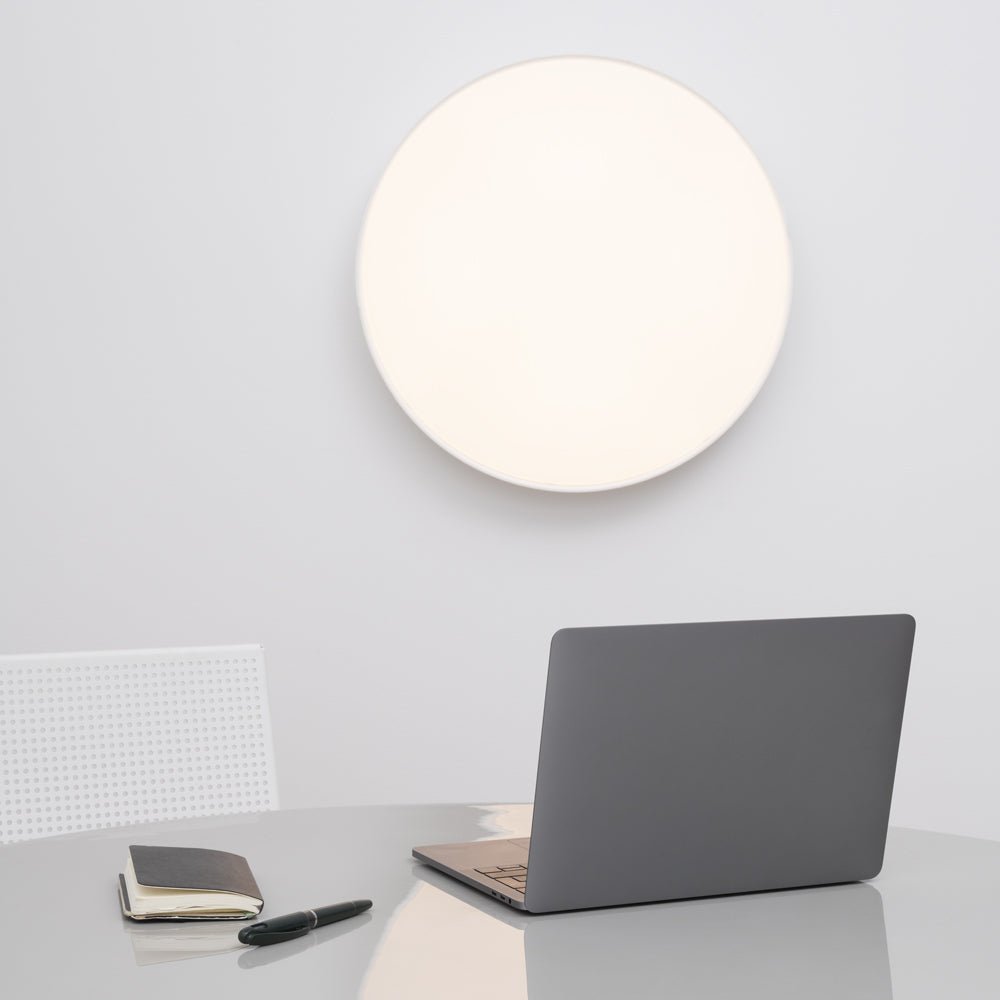 Murale/Plafonnier Febe - Gris pigeon 2700°K by Artemide | Luminaires & cie