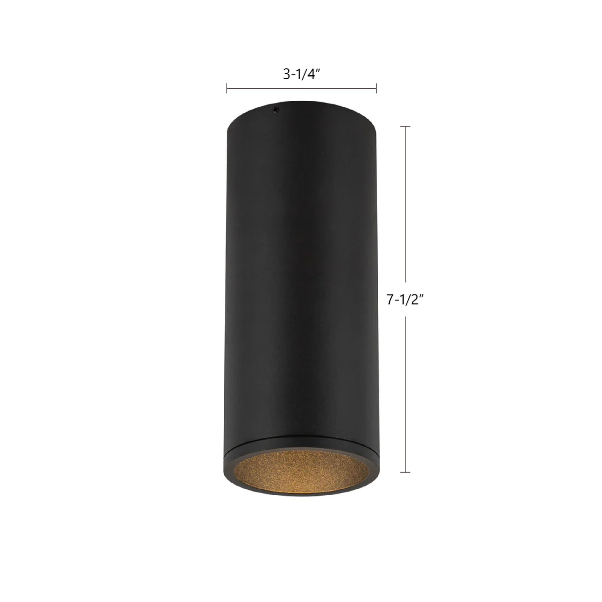 Plafonnier 3po Lorna Blanc, 7 1/2" – vue 3