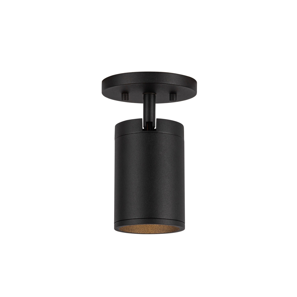 Plafonnier 3po Lorna Noir, 6 1/4" – vue 2
