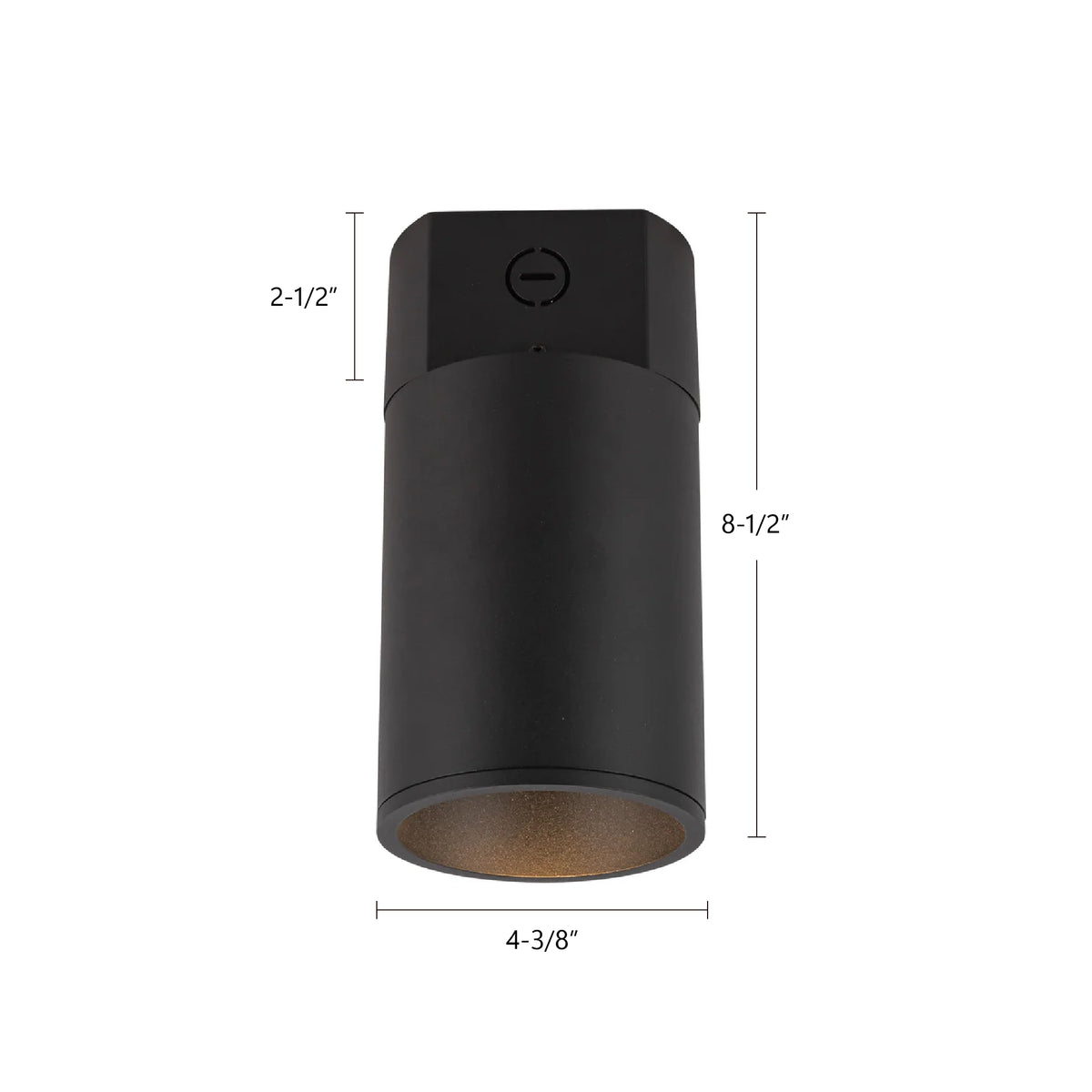 Plafonnier 4po Lorna Blanc, 8 1/2" – vue 3
