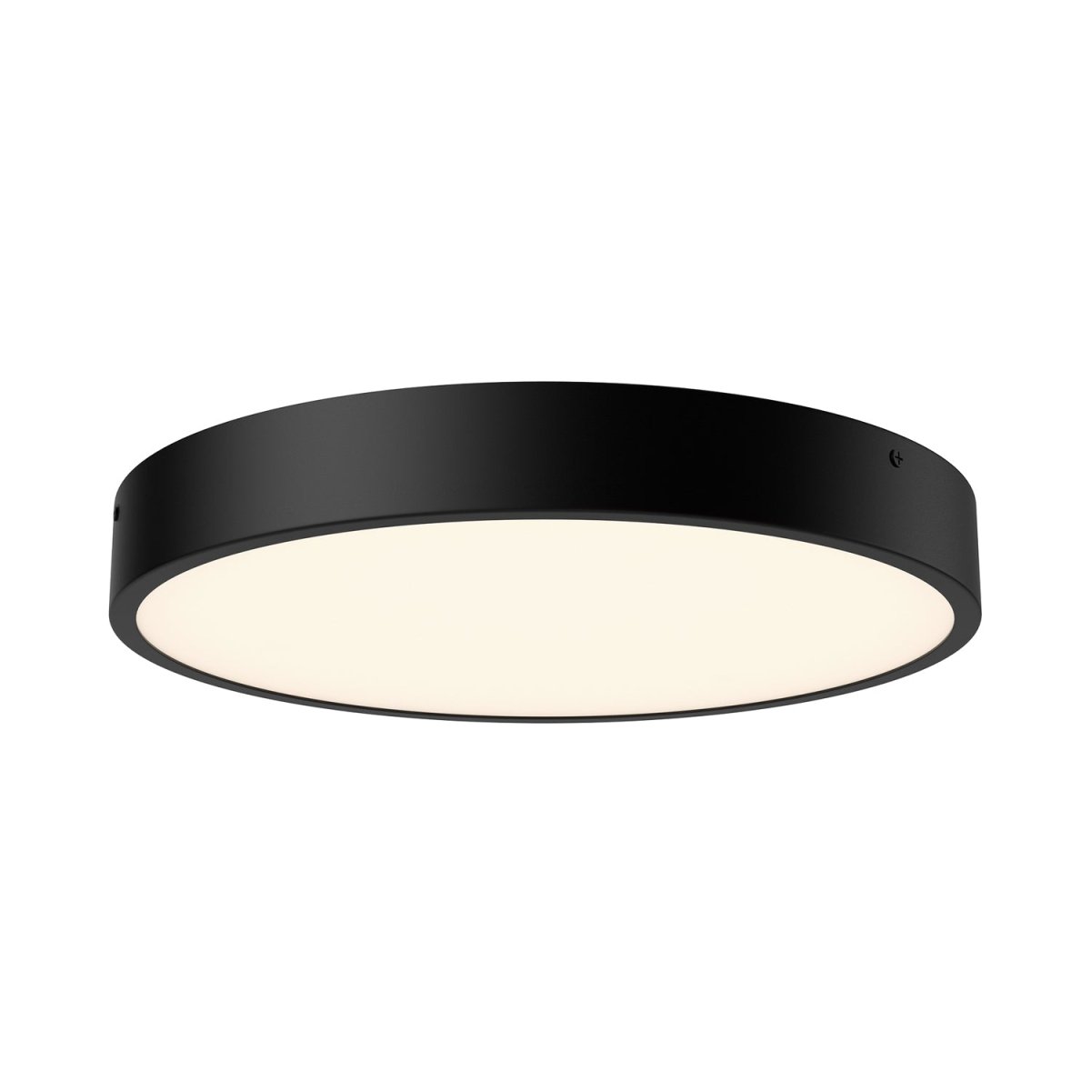 Plafonnier Adelaide - Noir mat 15" 5CCT/2700°K/3000°K/3500°K/4000°K/5000°K by Alora Lighting | Luminaires & cie