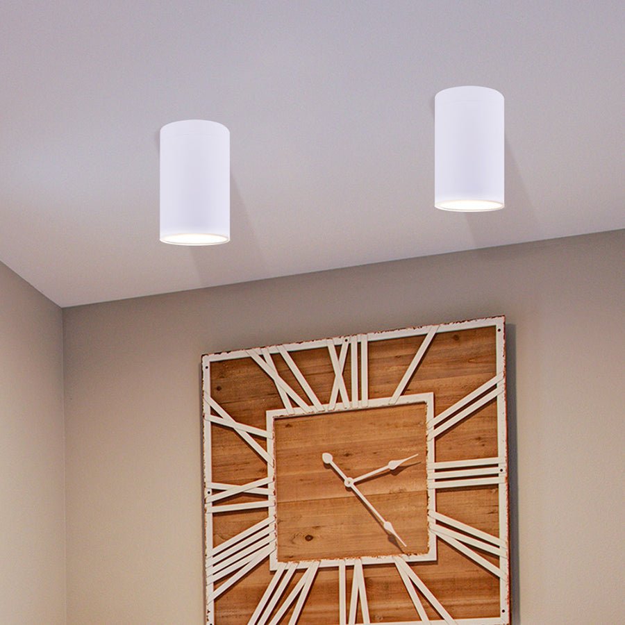 Plafonnier Agna - Blanc by Canarm | Luminaires & cie