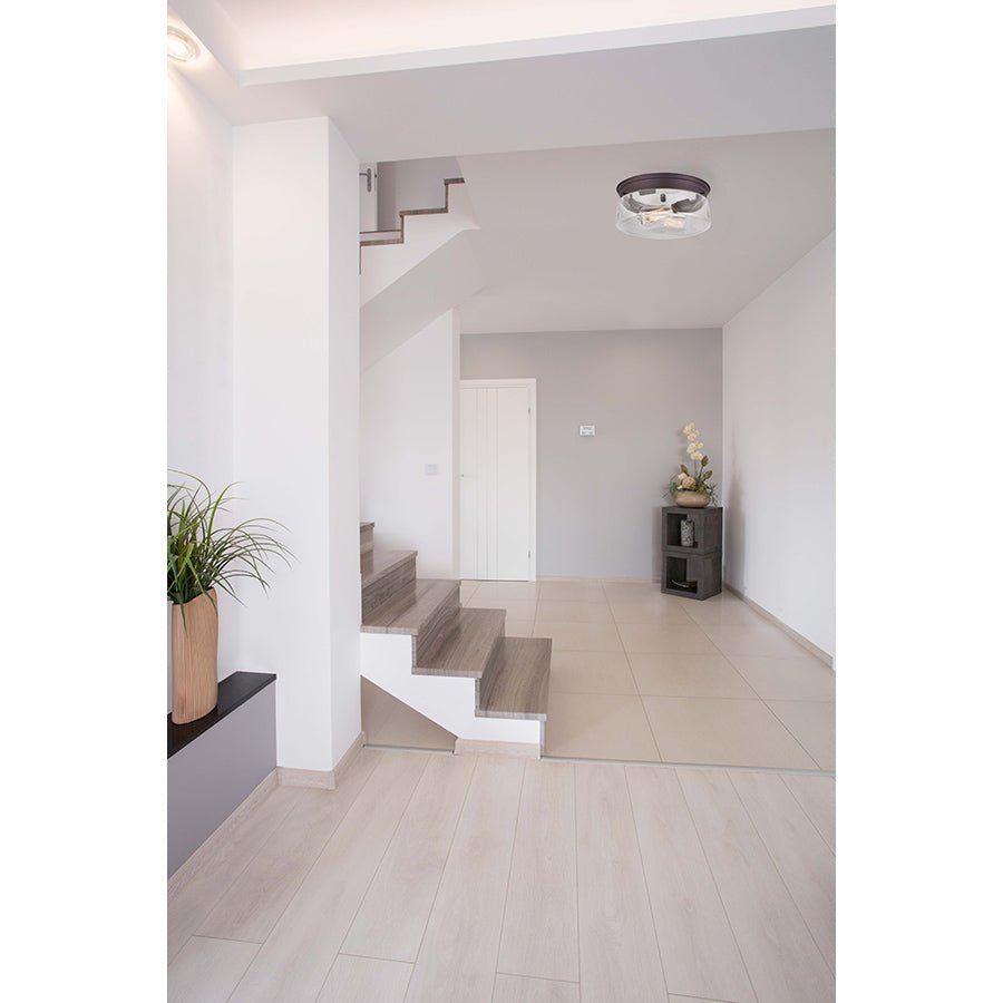 Plafonnier Albany - Bronze frotté d'huile by Canarm | Luminaires & cie