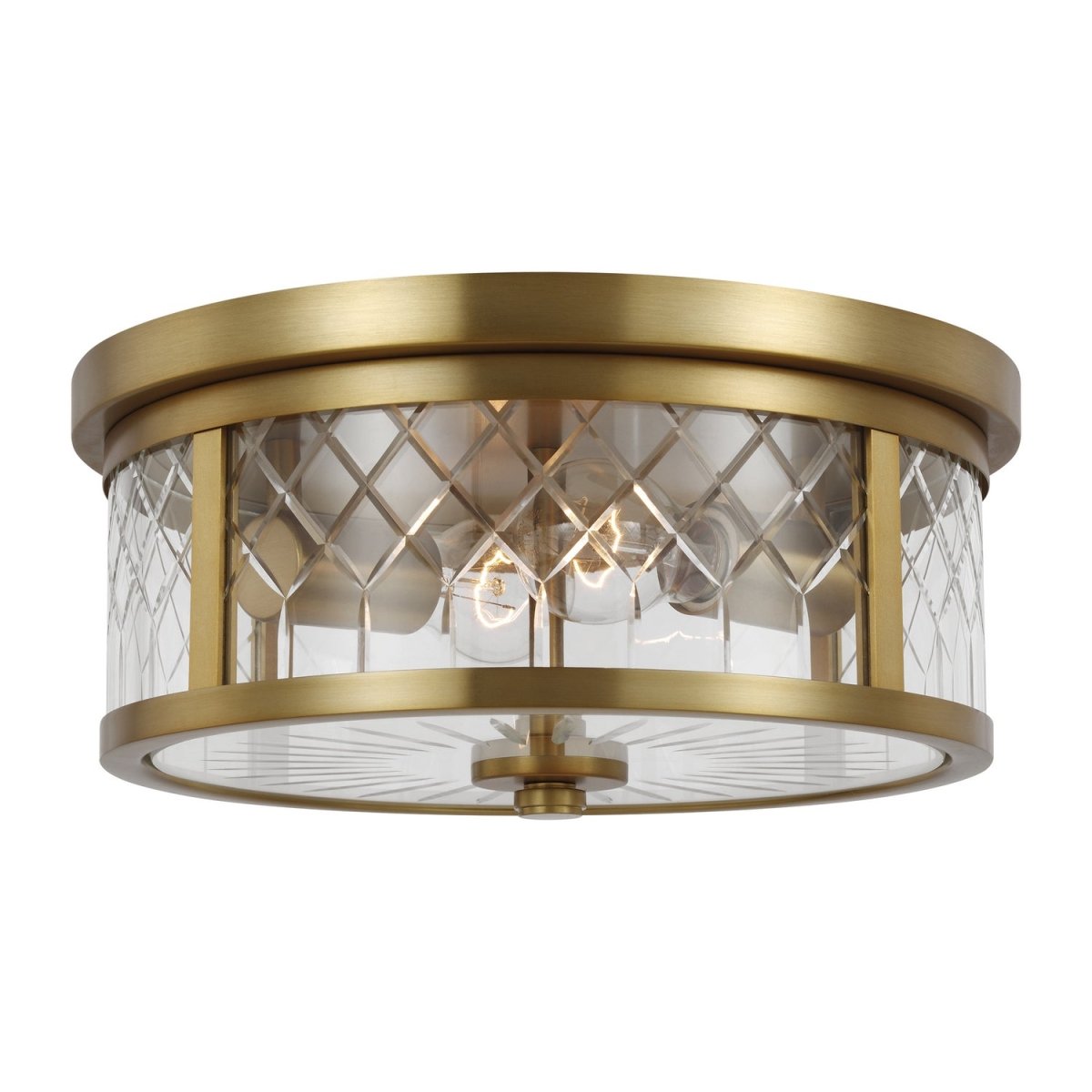Plafonnier Alec - Laiton bruni by Visual Comfort Studio | Luminaires & cie