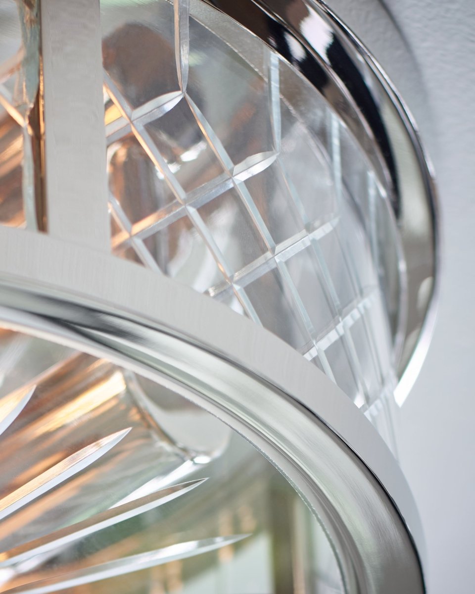 Plafonnier Alec - Nickel poli by Visual Comfort Studio | Luminaires & cie