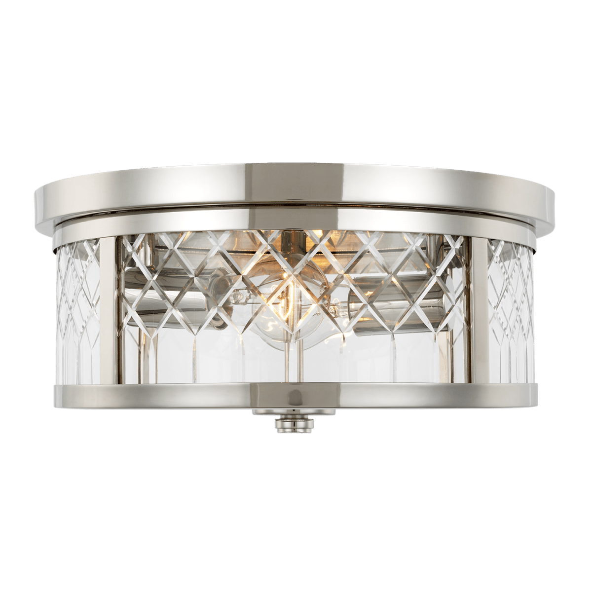 Plafonnier Alec - Nickel poli by Visual Comfort Studio | Luminaires & cie