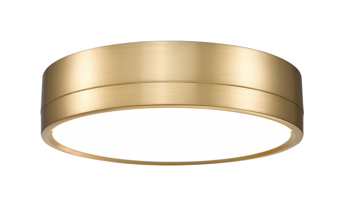 Plafonnier Algar Or moderne, 12" – Z-Lite