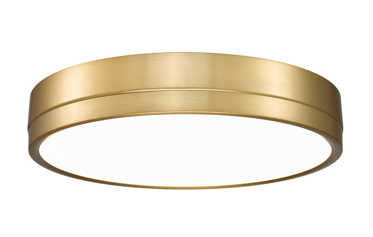 Plafonnier Algar Or moderne, 16" – Z-Lite