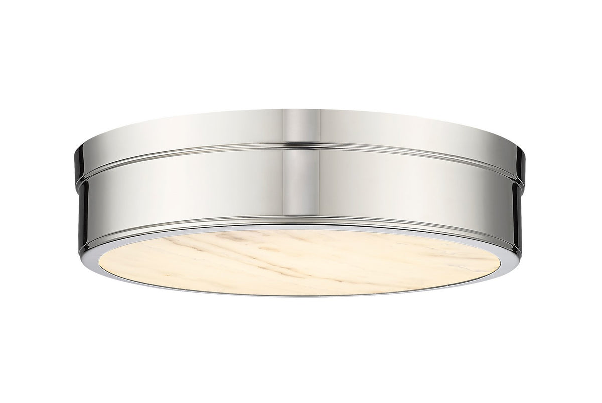 Plafonnier Anders Nickel poli, 15" – Z-Lite