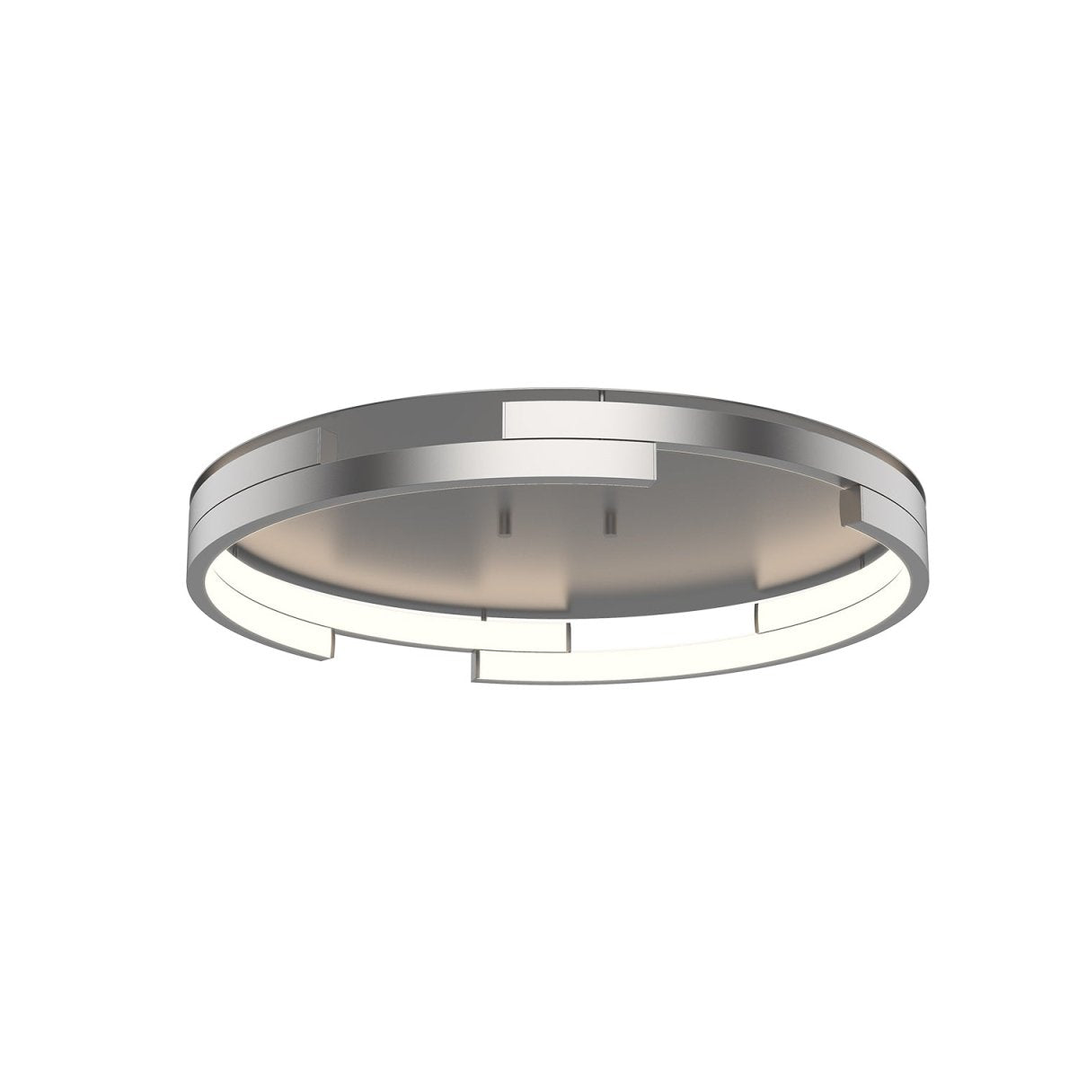 Plafonnier Anello Minor - Nickel brossé by Kuzco Lighting | Luminaires & cie