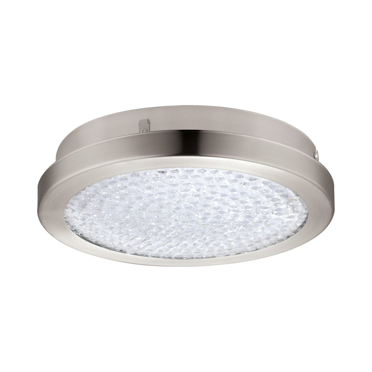 Plafonnier Arezzo 2 - Nickel mat 11" by Eglo | Luminaires & cie