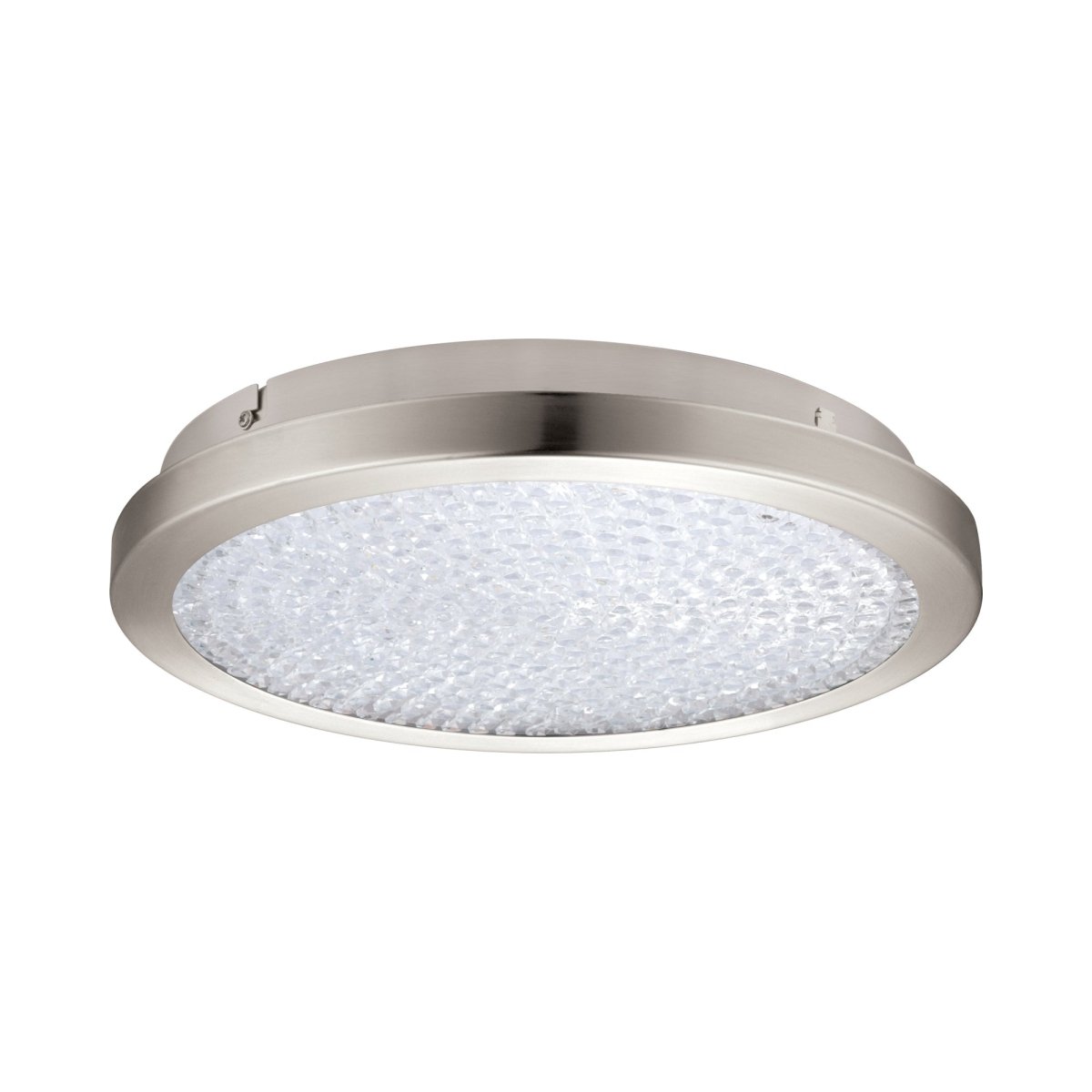 Plafonnier Arezzo 2 - Nickel mat 13 5/8" by Eglo | Luminaires & cie