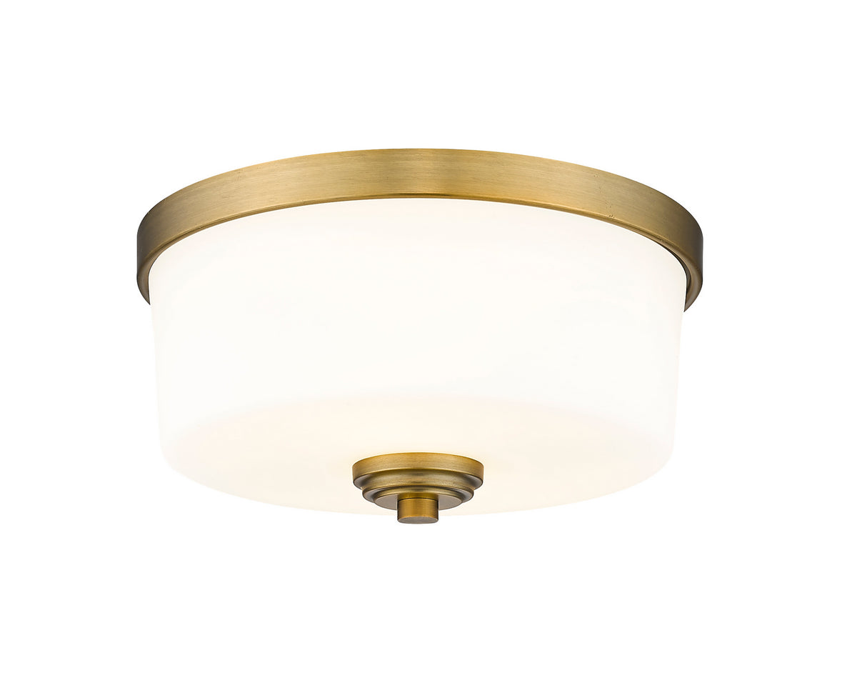 Plafonnier Arlington Laiton patrimoine, 12 1/4" – Z-Lite
