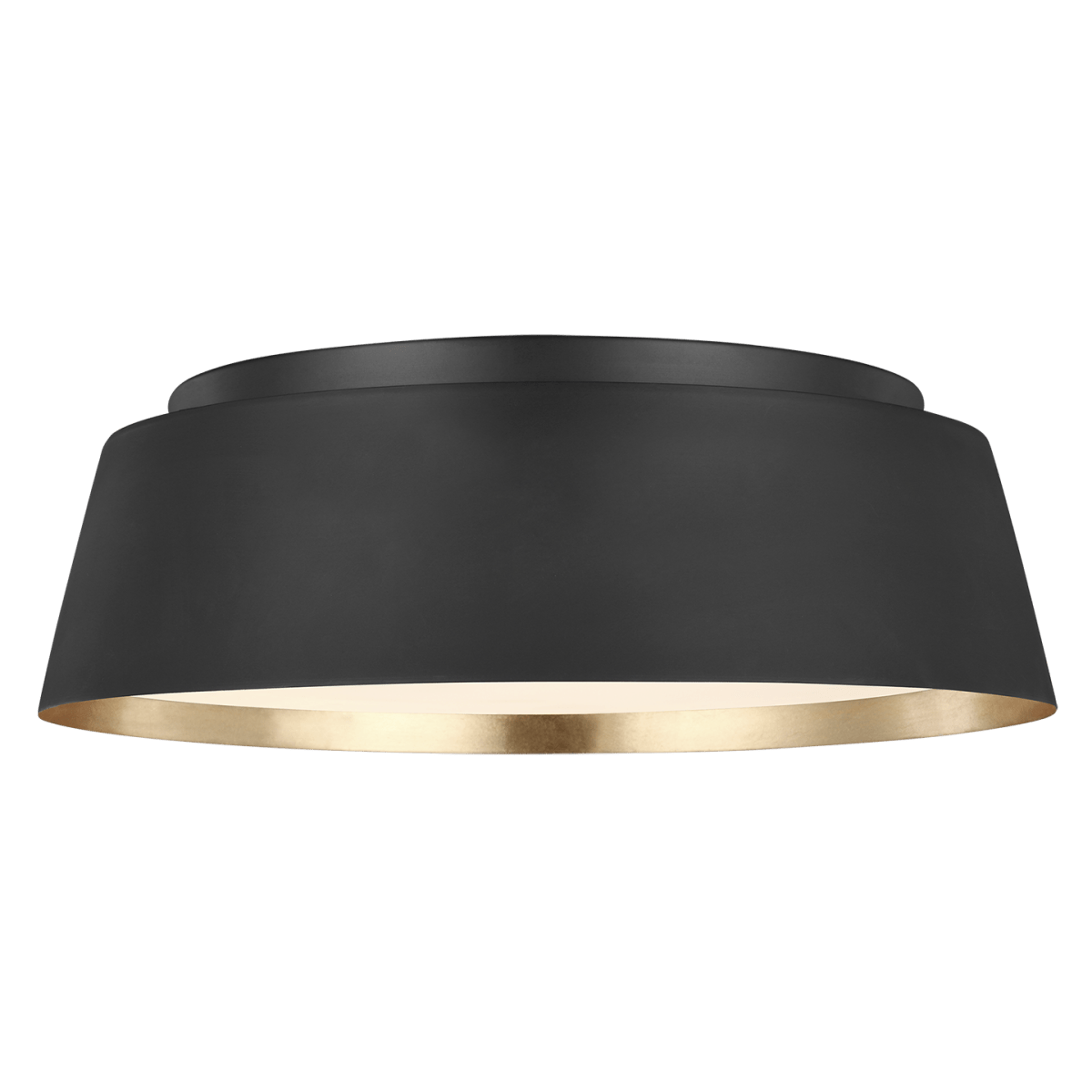 Plafonnier Asher - Noir de minuit 14 1/2" by Visual Comfort Studio | Luminaires & cie