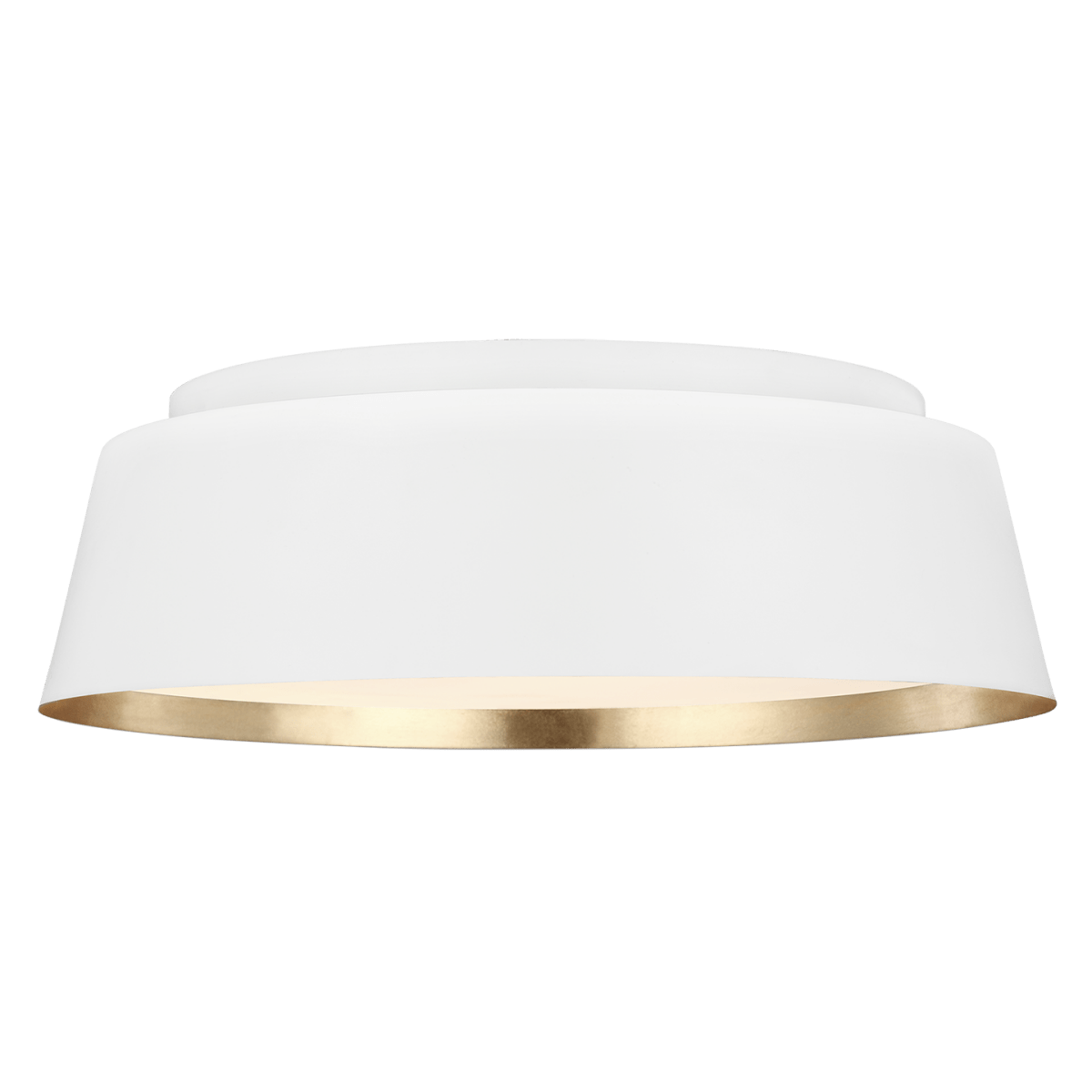 Plafonnier Asher - Blanc mat 14 1/2" by Visual Comfort Studio | Luminaires & cie