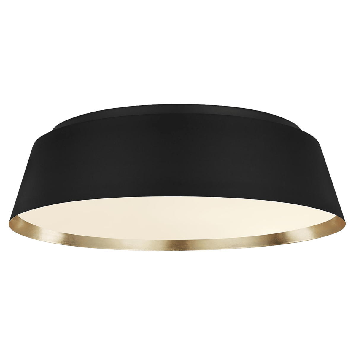 Plafonnier Asher - Noir de minuit 19" by Visual Comfort Studio | Luminaires & cie