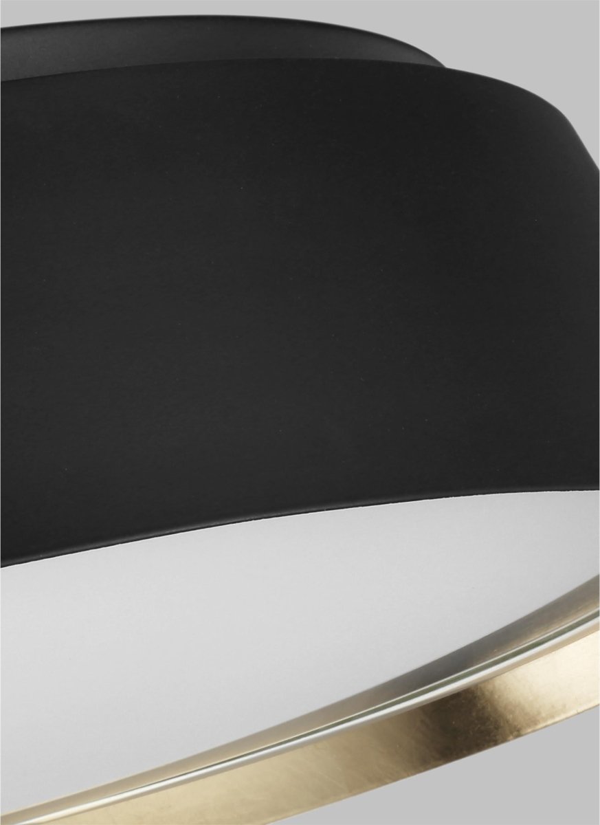 Plafonnier Asher - Noir de minuit 19" by Visual Comfort Studio | Luminaires & cie