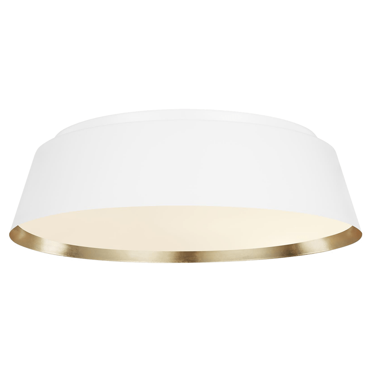 Plafonnier Asher - Blanc mat 19" by Visual Comfort Studio | Luminaires & cie