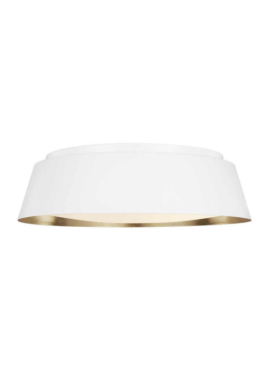 Plafonnier Asher - Blanc mat 19" by Visual Comfort Studio | Luminaires & cie