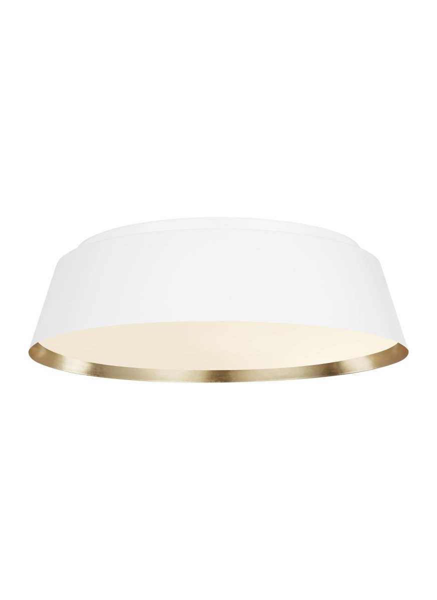 Plafonnier Asher - Blanc mat 19" by Visual Comfort Studio | Luminaires & cie
