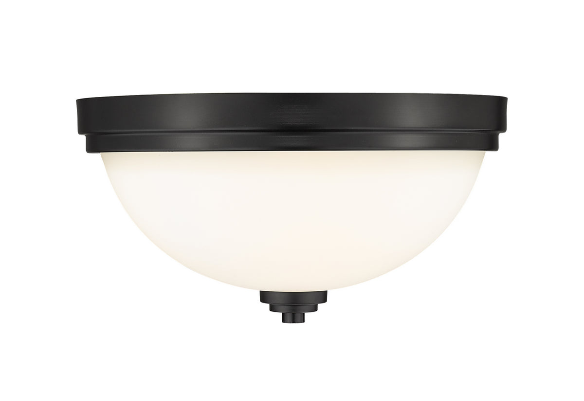Plafonnier Ashton Noir mat, 13" – vue 2